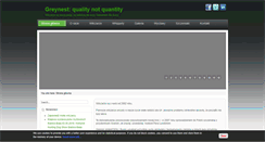 Desktop Screenshot of greynest.com